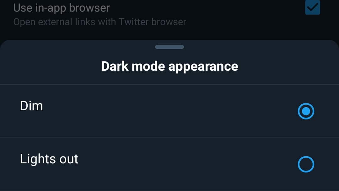 تويتر تكشف عن وضع "إطفاء النور" رسمياً لمستخدمي أندرويد وطريقة تشغيله